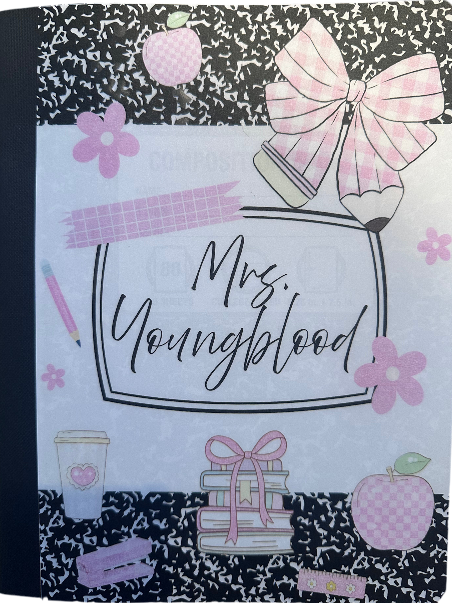 Custom Composition Notebook