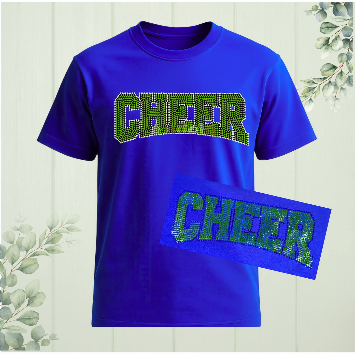 Seahawks Spangle Cheer Design