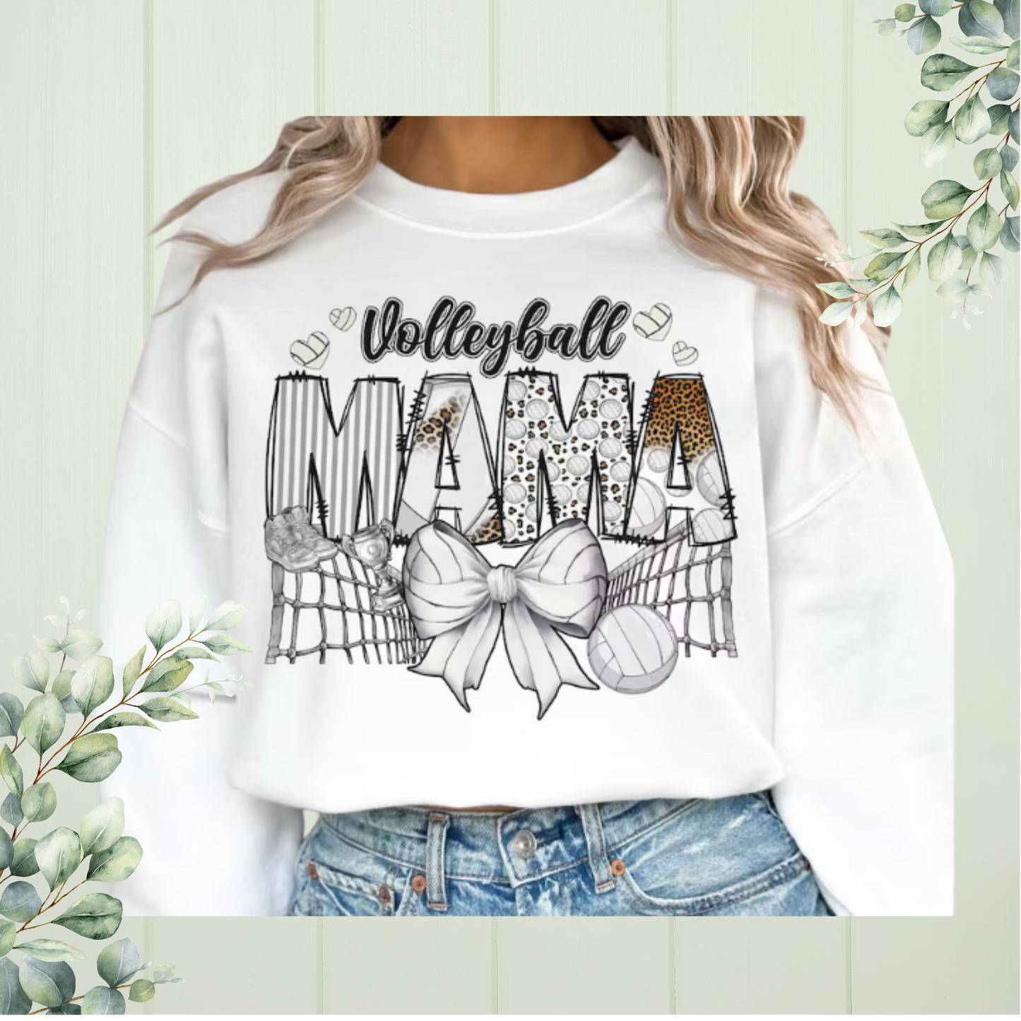 Volleyball Mama Crewneck