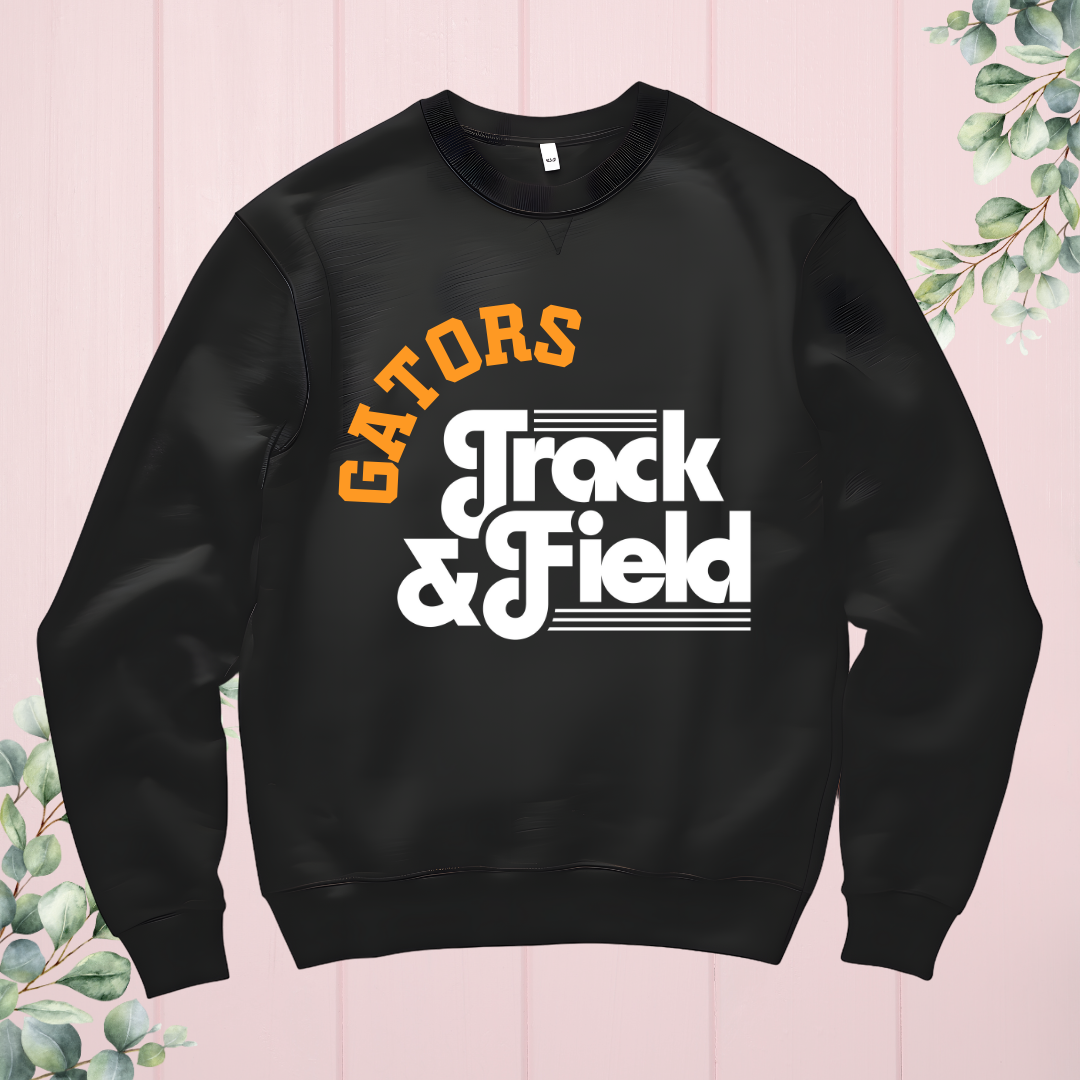 Gators Retro Track and Field Crewneck