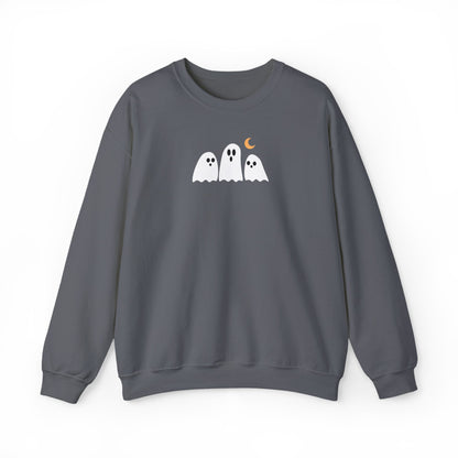 Cute Embroidered Ghost Crewneck