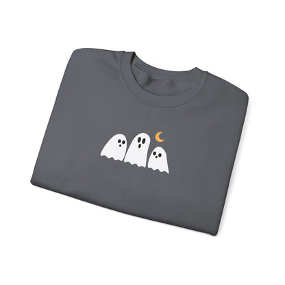 Cute Embroidered Ghost Crewneck
