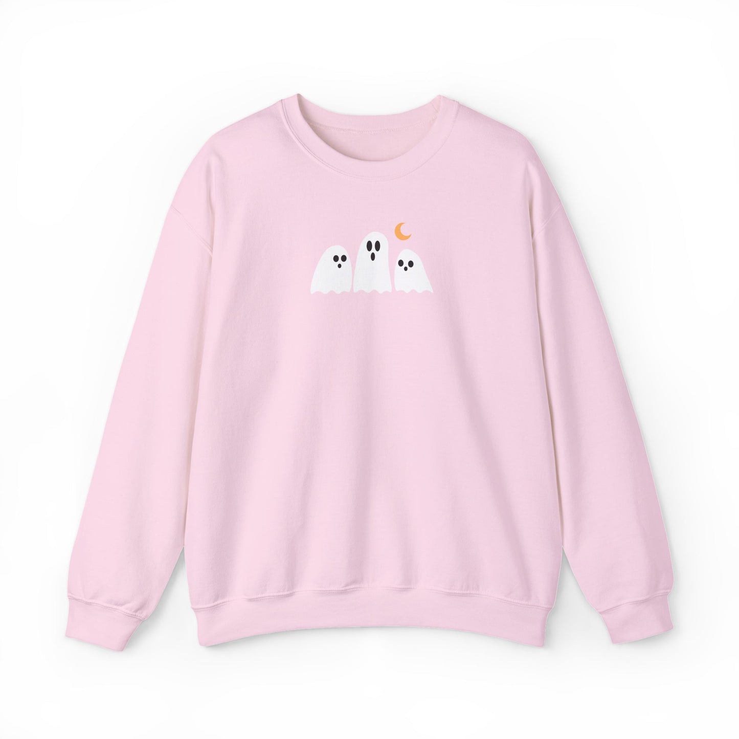 Cute Embroidered Ghost Crewneck