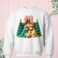 Faux Yarn Manger Crewneck