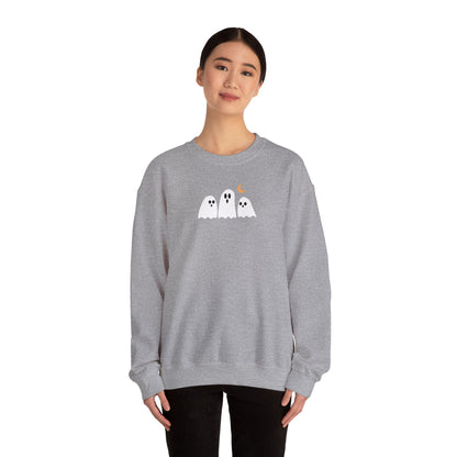 Cute Embroidered Ghost Crewneck