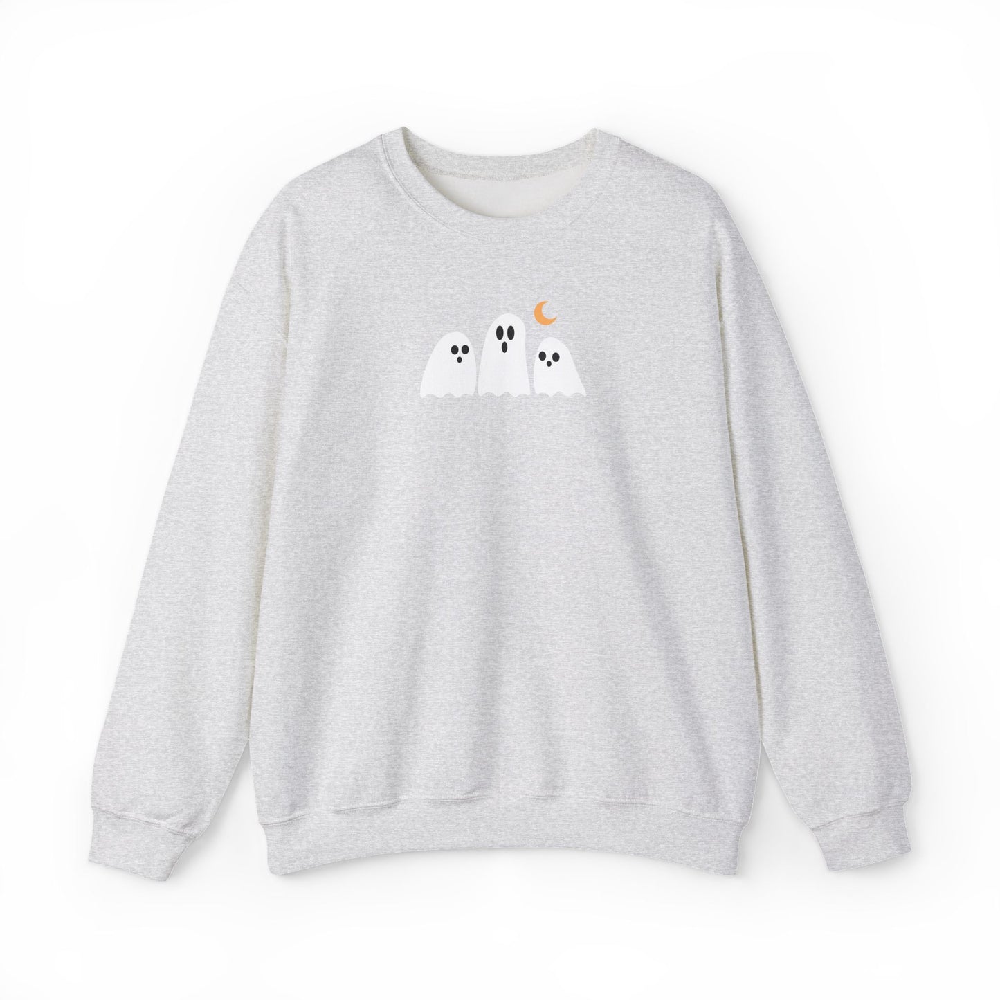 Cute Embroidered Ghost Crewneck