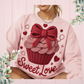 Sweet Love Valentine Cupcake Faux Yarn