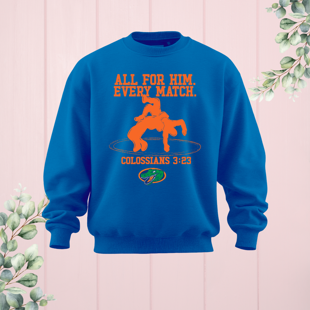 Gators Wrestling Crewneck