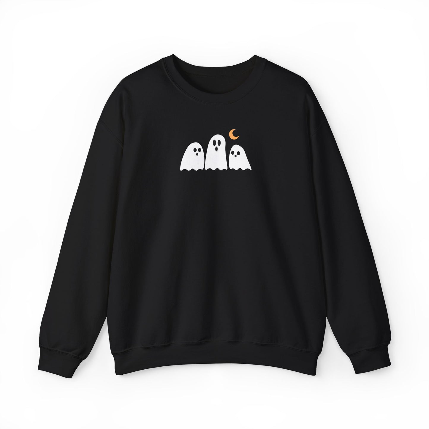 Cute Embroidered Ghost Crewneck