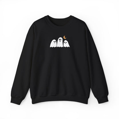 Cute Embroidered Ghost Crewneck