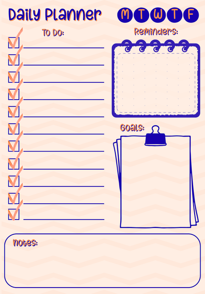Daily Planner - To Do List