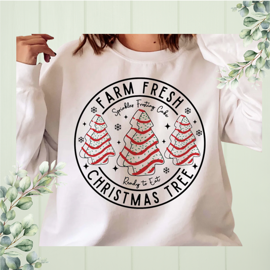 Farm Fresh Christmas Trees Crewneck