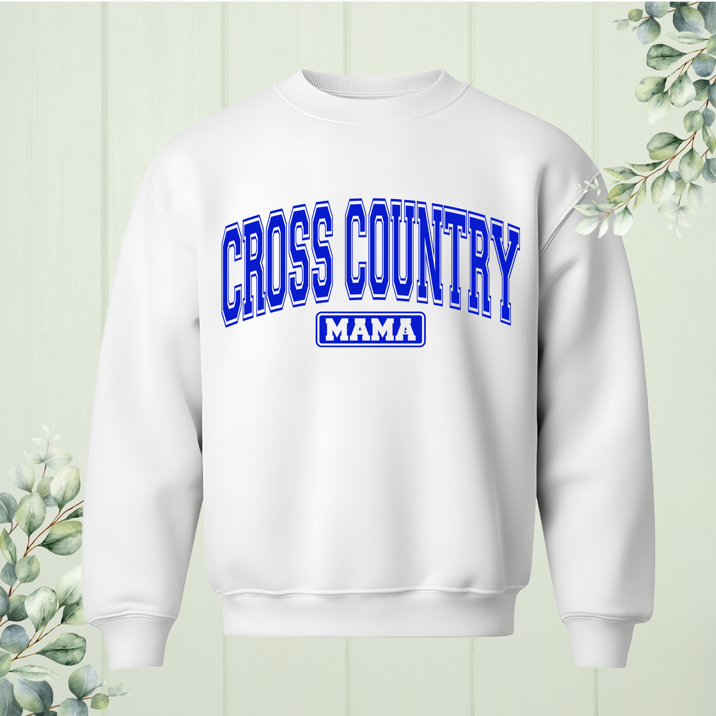 Cross Country Mama Curved Crewneck