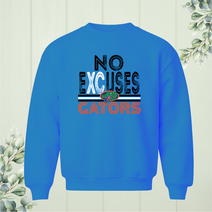 Gators Cross Country No Excuses Crewneck
