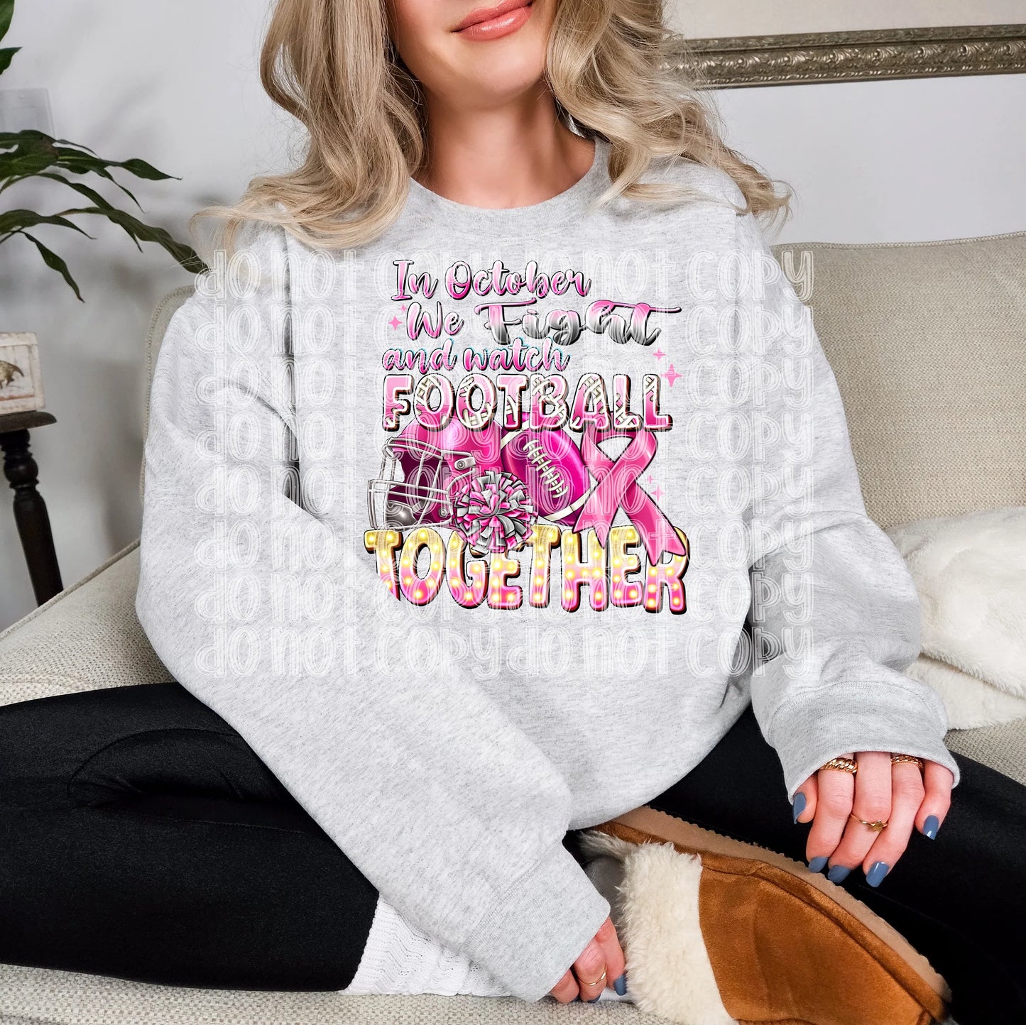 In October We Fight Crewneck