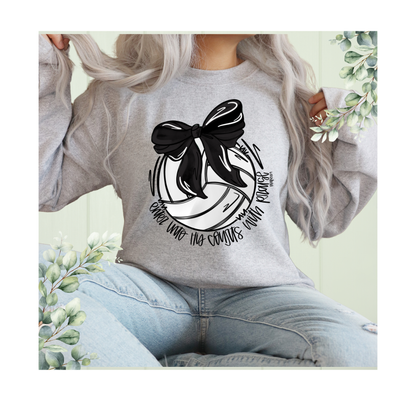 Volleyball "Enter into His Court with Praise" Crewneck